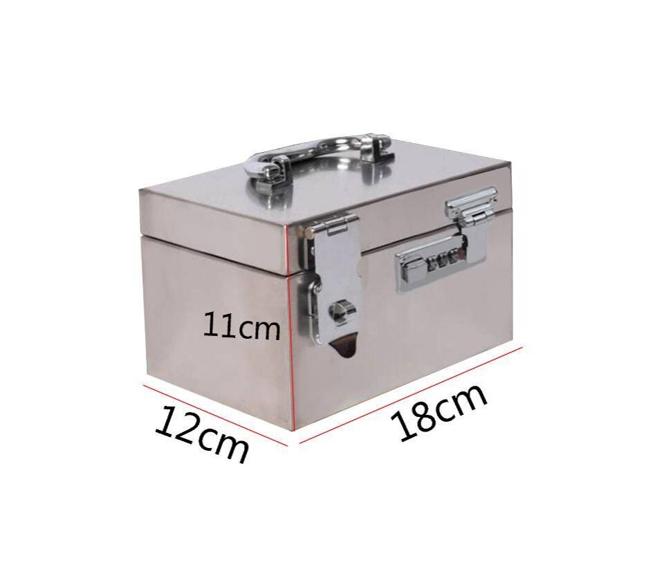 EXZYU Stainless Puzzle Box real life escape room game props widely used in chamber game