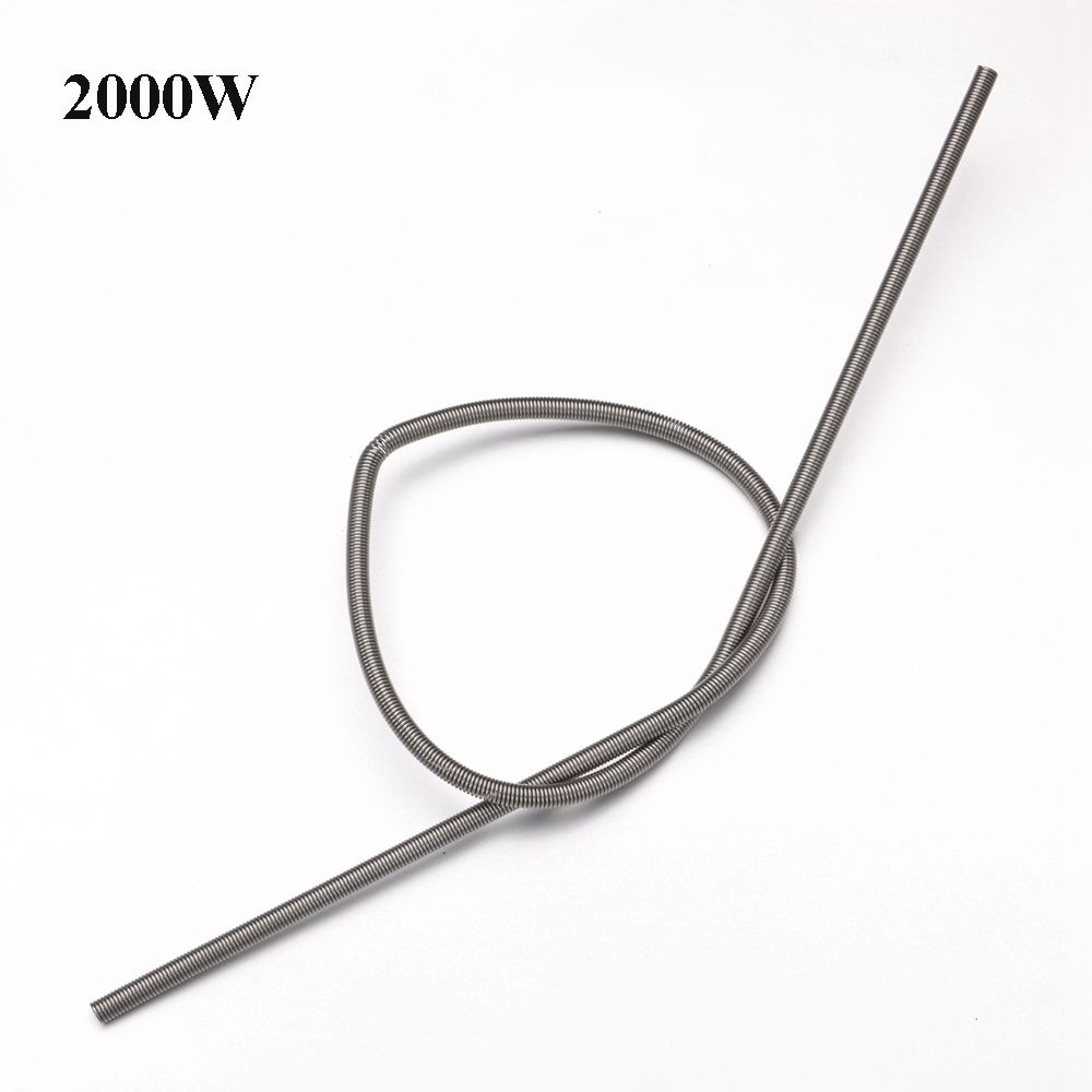 300/500/600/800/3000W Max 600C 220V Element Coil Heater Draden kachel Weerstandsdraad Oven Verwarming: 2000W
