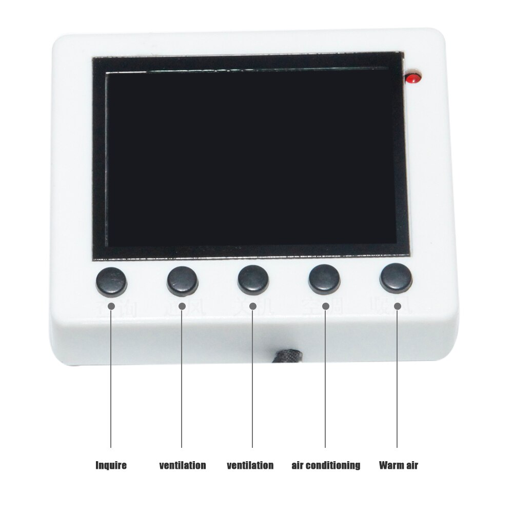 LCD Digital Display Control Switch Connection 4 Wires for Air Parking Heater Similar to Webasto Eberspacher Heater Accessories