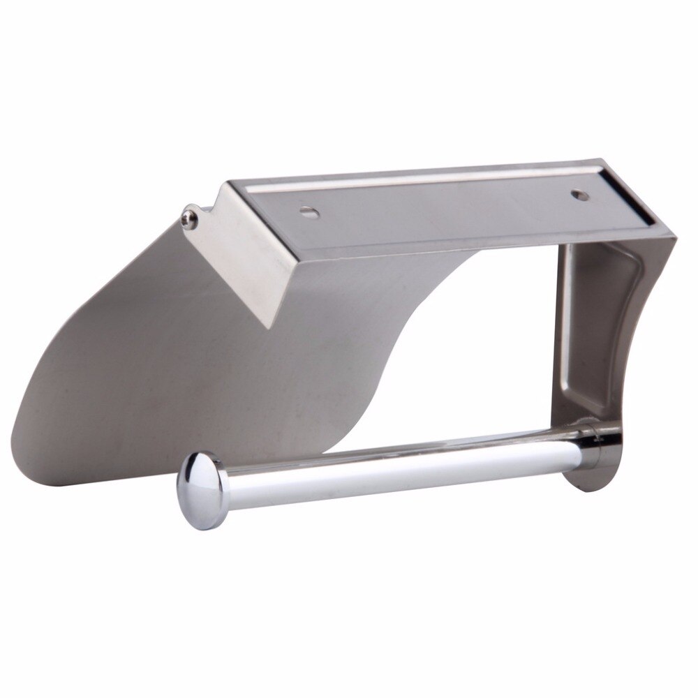 Stainless Steel Toilet Paper Holder Tissue Holder Roll Paper Holder Box Durable Bathroom Accessories