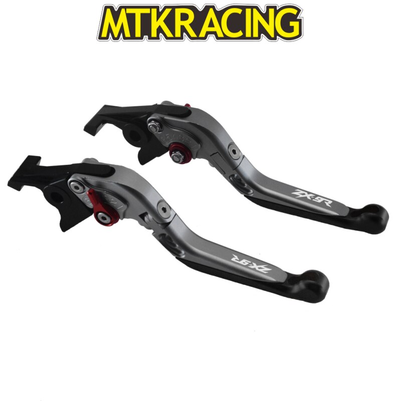 Pour Kawasaki ZX-9R 98-99 zx9r 1998 1999 ZX 9R CNC levier de frein d'embrayage de moto: Black