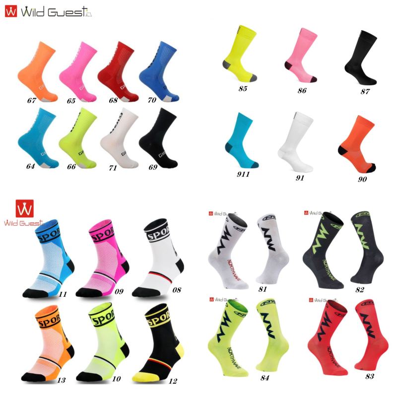 10 Pairs Men's and Women's Compression Socks Cycling Outdoor Sports Basketball Fitness Breathable