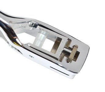 Heavy duty ID Card Badge Lanyard Slot Punch Plier Tool