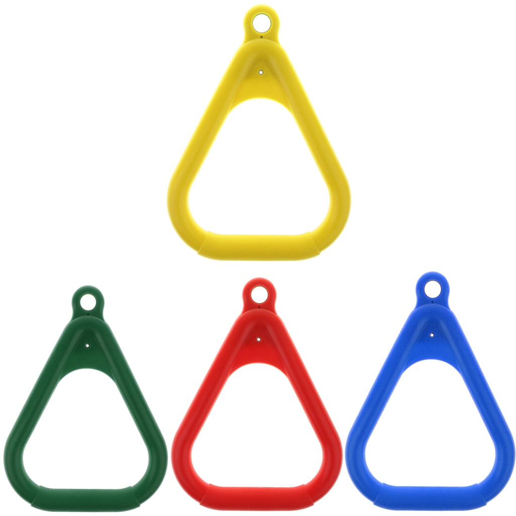 Trapez Ring Schaukel einstellen Spielen einstellen Spielplatz Trapez Bar Ringe (4 Farben für Wählen: verrotten, Blau, gelb, Dunkelgrün)