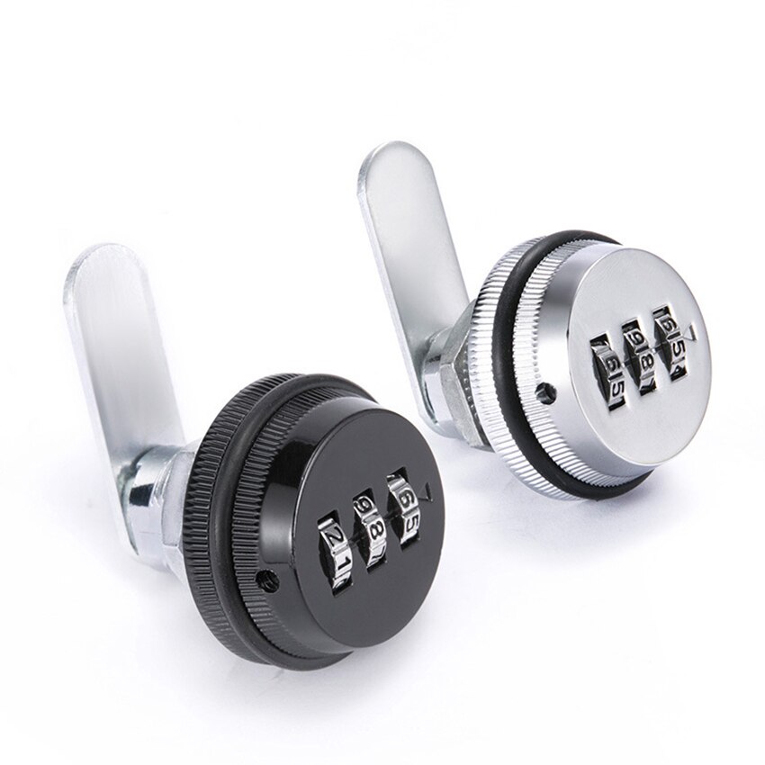 Combinatie Cam Lock Beveiliging Sloten Zinklegering Wachtwoord Lock Voor Letter Box Kast Lade Met 1-15 Mm/ 1-23 Mm Dikte