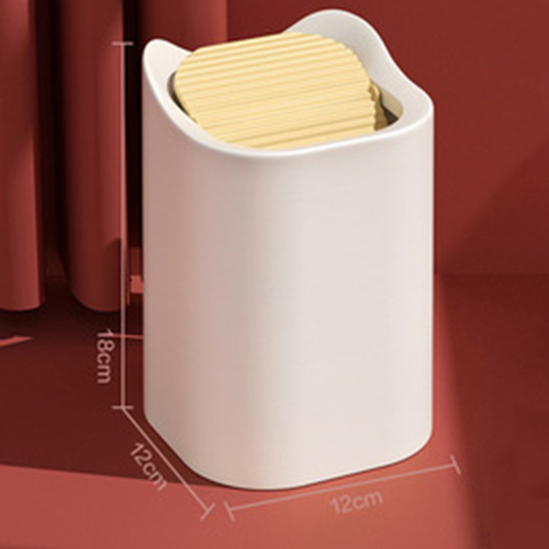 Mini Small Waste Bins Desktop Garbage Basket Home Table Plastic Trash Can Office Supplies Dustbins Sundries Barrel Box