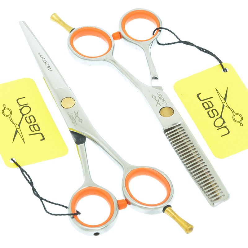 4.0 "5.0" 5.5 "Jason Kleinste Haar Knippen Schaar Professionele Haar Schaar Voor Kappers Kappers Dunner Scharen A0051D