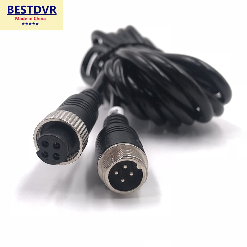 Engineering Vehicle Camera Power Supply Video Power Cord Vehicle aviation connector extension cables Indonesia 15 20 30m All cop
