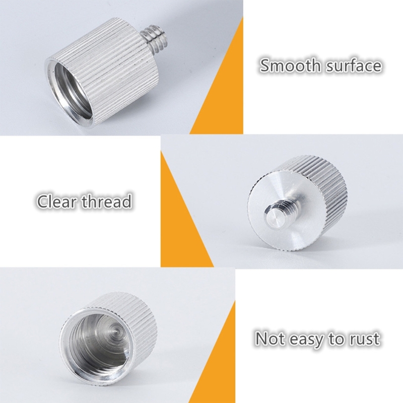 5/8 Inch Tot 1/4 Inch Aluminium Draad Niveau Statief Adapter Mount Converter Voor Camera Mount Houder Statief Monopod Schroef Adapter