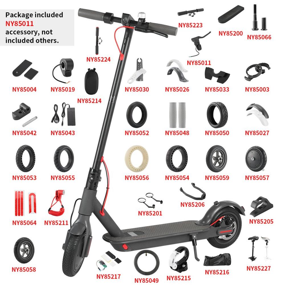 Verschillende Reparatie Onderdeel Accessorie Tool Murdguard Spatbord Kickstand Licht Gevouwen Guard Voor Xiaomi Mijia M365 Elektrische Scooter