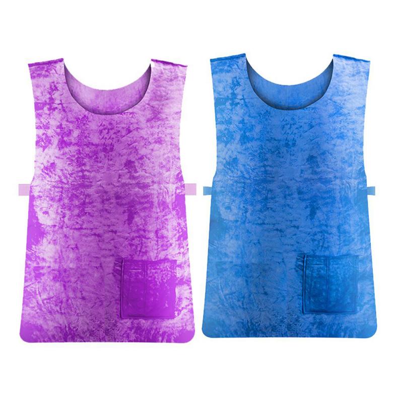 Zomer koelvest pva waterdicht materiaal beschermend ijsvest buitensport werkvest