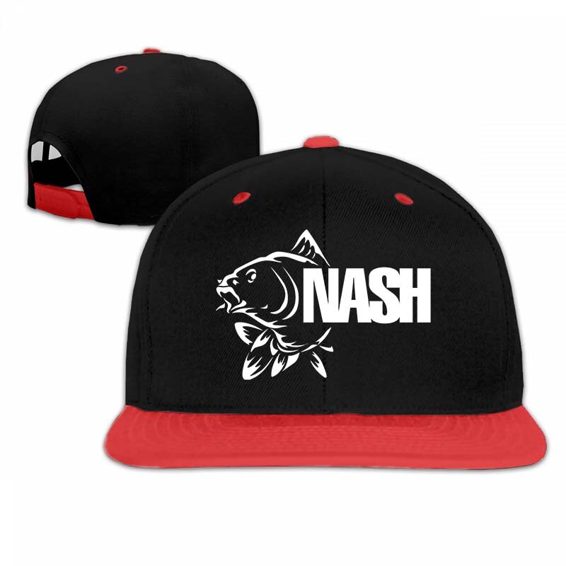 Carp Fish Tackle Angling nash Baseball cap men women Trucker Hats adjustable cap: 5-Red