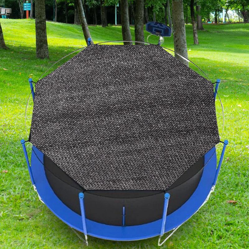 Trampoline sunshade net, trampoline sunshade canopy net, mesh material, trampoline protection tool for picnics, backyards, community