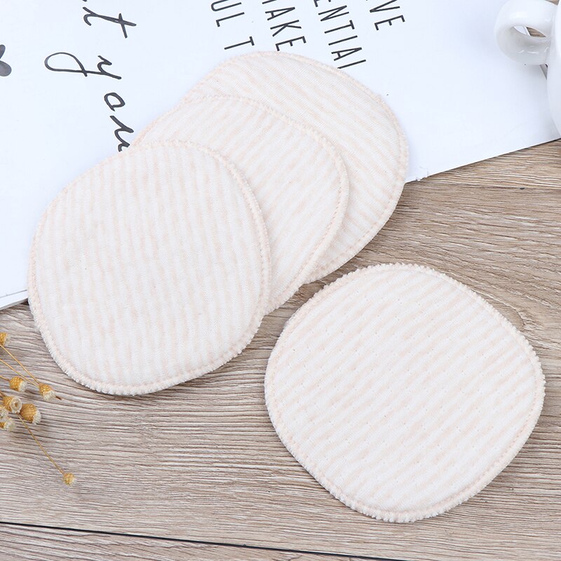 4 Stuks Herbruikbare Wasbare Baby Voeden Borst Moederschap Lekvrij Verpleging Pad Anti Overloop Pads Voor Zwangere Vrouwen Beha Pad Mom