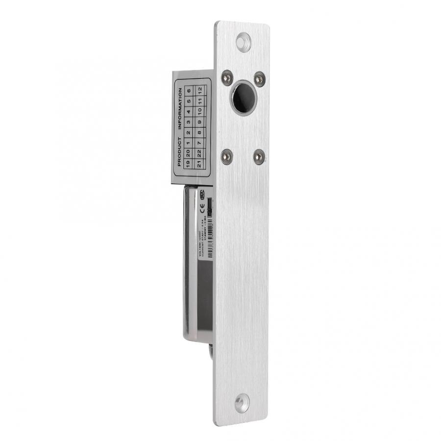 Electronic Door Lock 5 Lines Electric Deadbolt Bolt Low Temperature Delay Lock 3 Delay Times Door Access Control