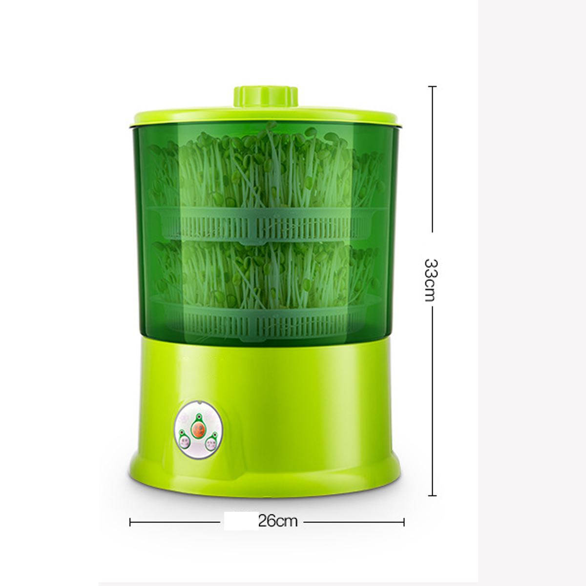 220V Intelligent 3 Layer large capacity Bean Sprouts Machine 3 Mode Automatic Thermostat Green Seeds Growing Tool Bean Machine