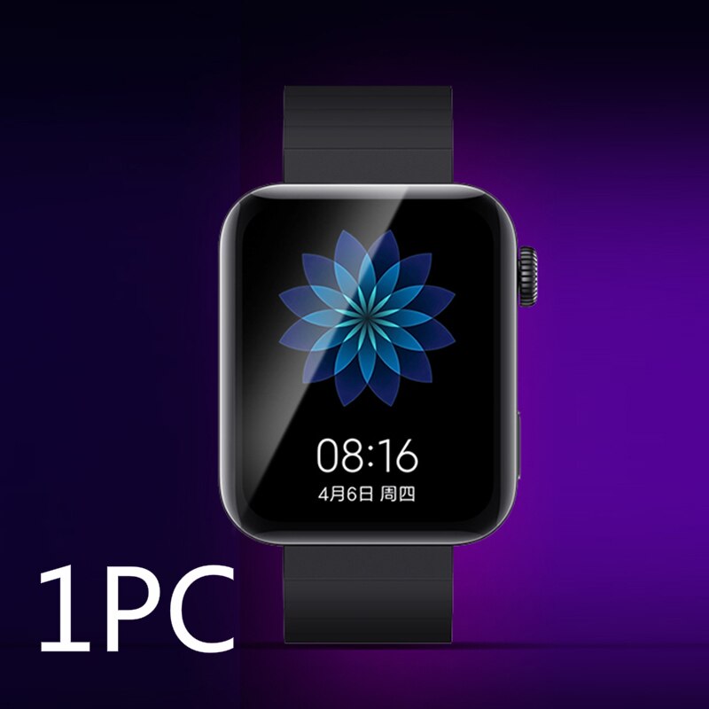 3D Tempered Glass Screen Film For Xiaomi Smart Watch Sport Wristwatch Scratch Protective Full Film Explosion-proof: 1pcs