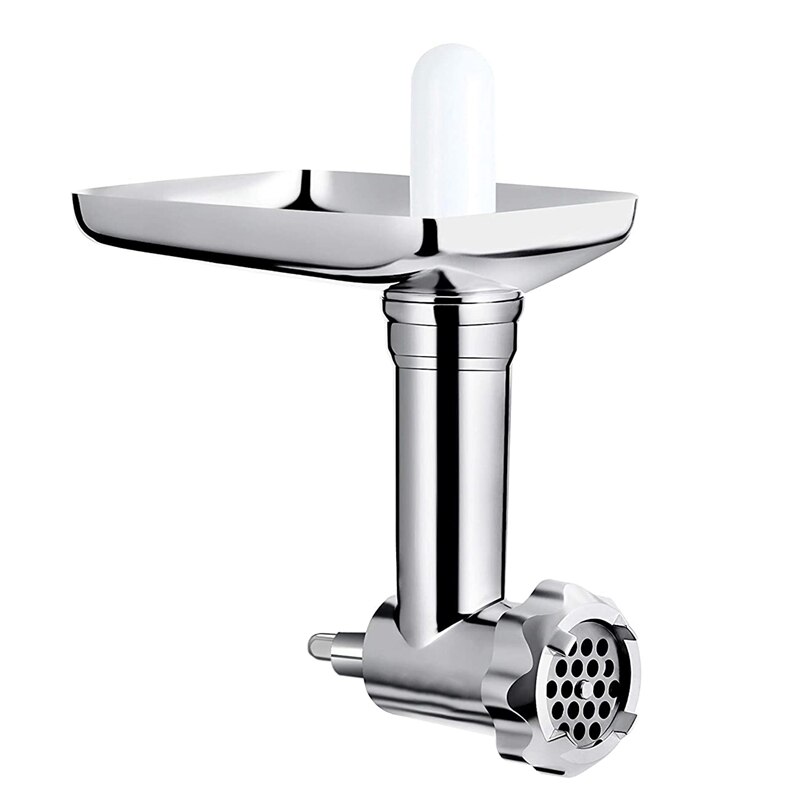 Metal Food Grinder Attachment for KitchenAid Stand Mixers Sausage Stuffer Meat Grinder Food Processor Attachment