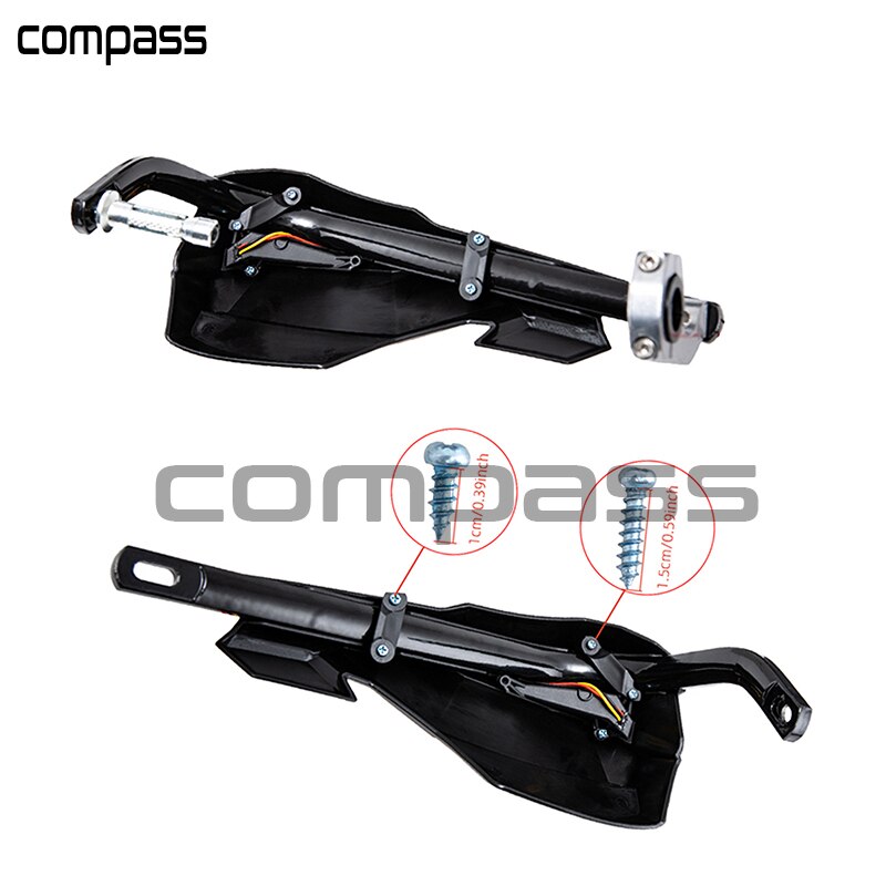 22mm 28mm Motorbike Handguard LED Hand Guard turn signals for klx RMZ CRF YZF KTM SX EXC XCW SMR Dirt Bike ATVS Motocross Enduro