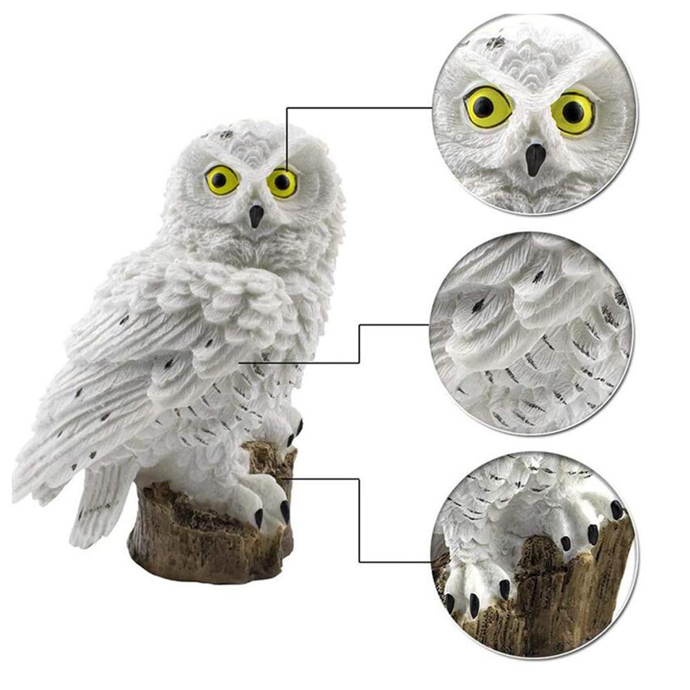 Solar Owl Garden Light Lawn Lamp Automatically Lights At Night Outdoor Night Lights Owl Shape Solar Lamp Landscape Decorative