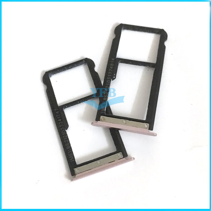 Soporte de bandeja para ranura de tarjeta Sim ZTE Blade V8, lector de tarjetas SD, adaptadores, piezas de repuesto