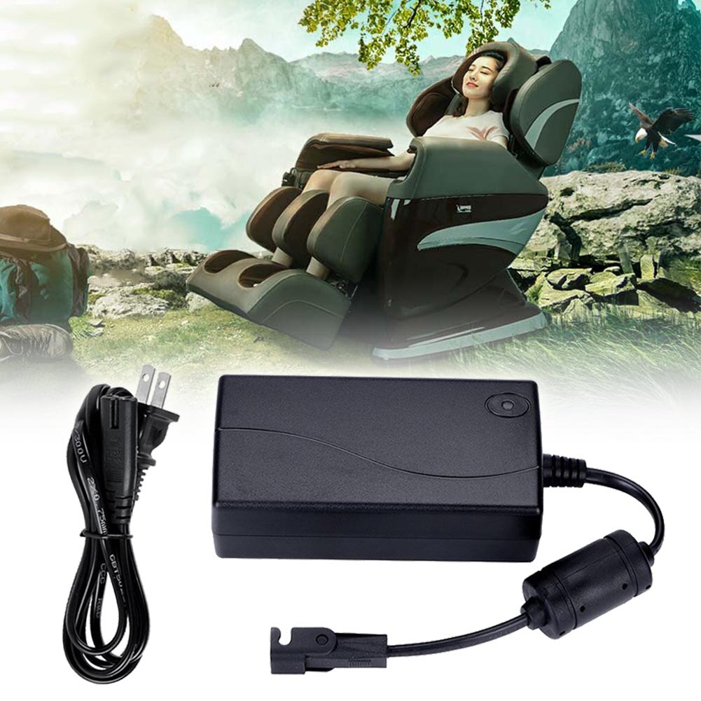 29V 2A Sofa Universal Power Supply Adapter Overload Protection Durable Electric Recliner Massage Chair Charger 2Pin Transformer