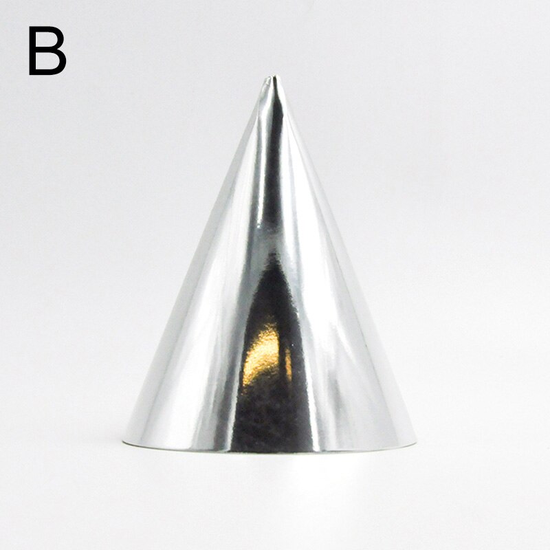 Happy Birthday Party Hats Paper Gold Sequin Birthday Cap Baby Shower Kids Adults Birthday Party Decorations Hats Supply: B