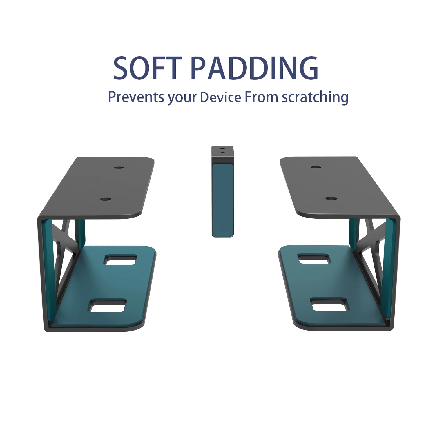 Under Desk Laptop/Mini PC Storage Mount,CPU Holder,Compatible with Dell OptiPlex,Macbook,Mac Mini and More