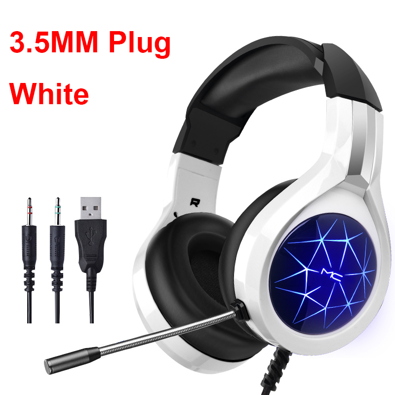 Gamingowy zestaw słuchawkowy gracze słuchawki z mikrofonem zestaw słuchawkowy dla graczy na PC 7.1 USB Surround Stereo dla graczy XBox One PS4 PC Laptop