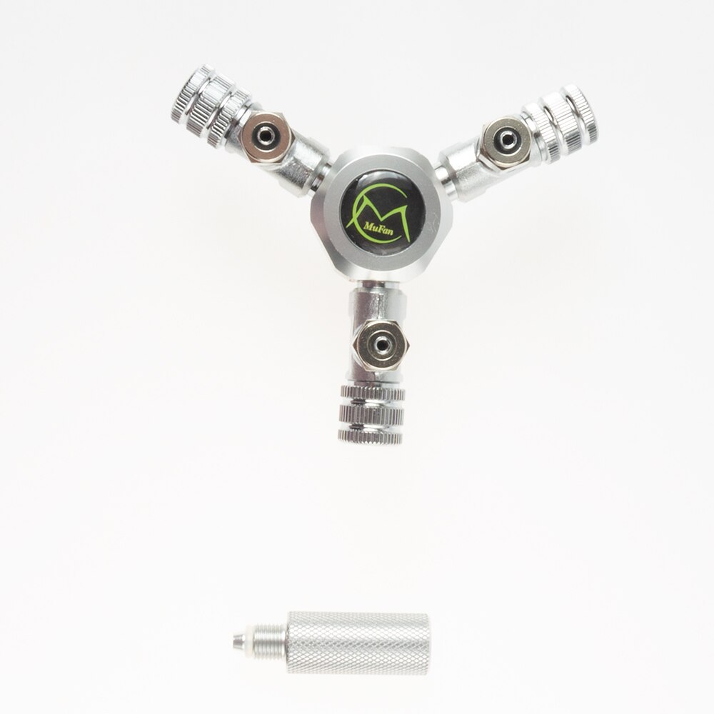 Multi Way CO2 Splitter for CO2 Regulator Planted Tank 2 - 6 Way Carbon Dioxide Distributor for Aquarium Accessories Supplies: 3 Ways