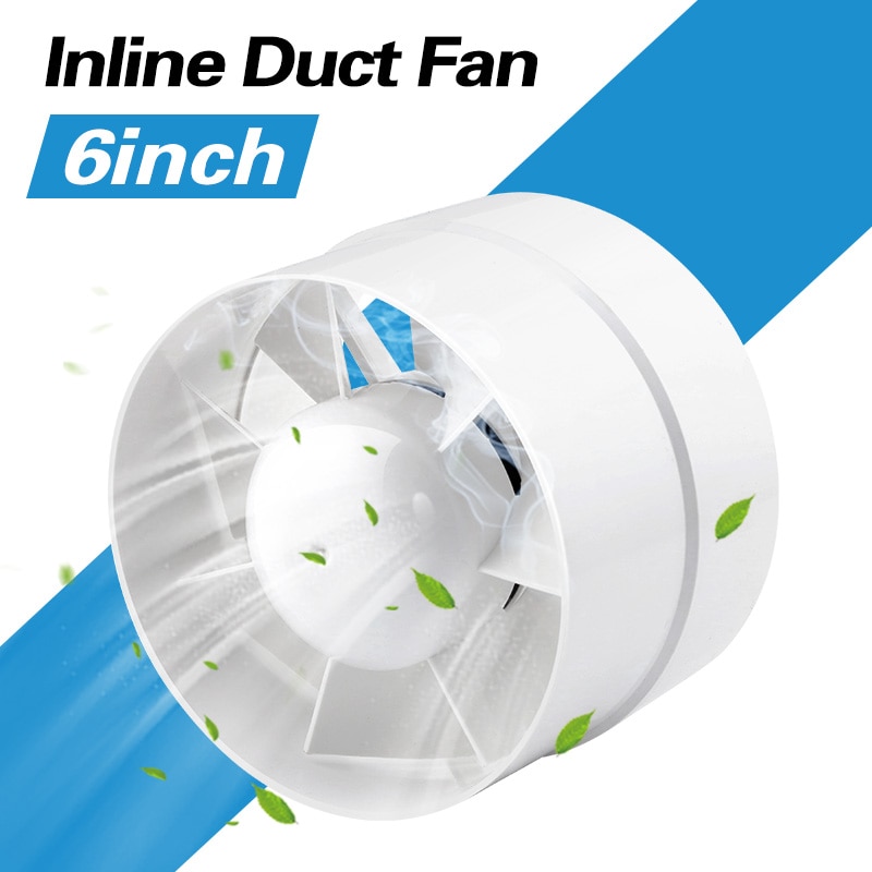 QUFENQI 6 Inch China Exhaust Fan Bathroom Ventilation For Toilet Air Conditioning System