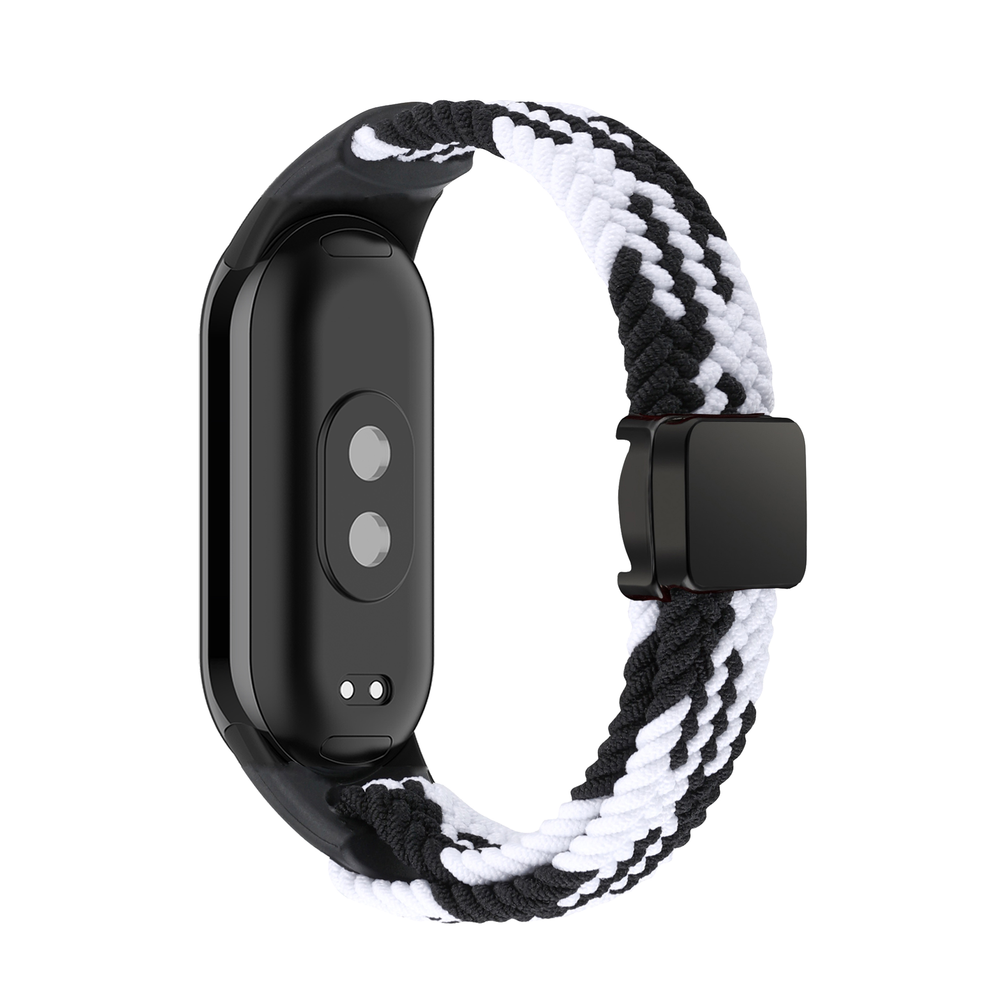 Boucle solo tressée pour Xiaomi Mi Band 9 8, accessoires de sangle, remplacement magnétique en nylon, bracelet, ata eld9 ata eld8, bandes NDavid