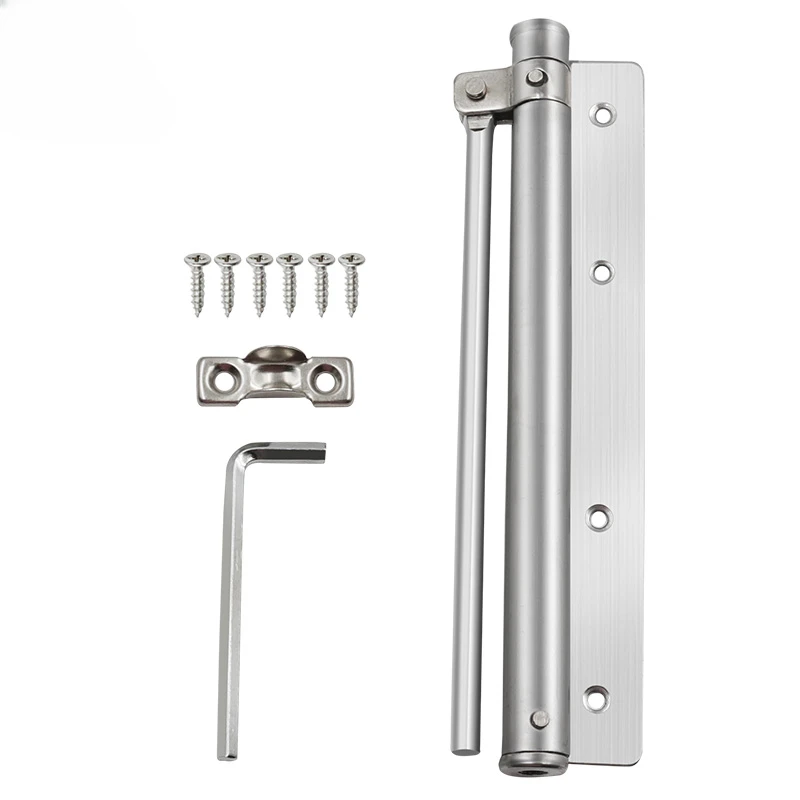 Adjustable Stainless Steel Automatic Door Spring Soft Close Fire-proof Furniture Hardware Door Closer