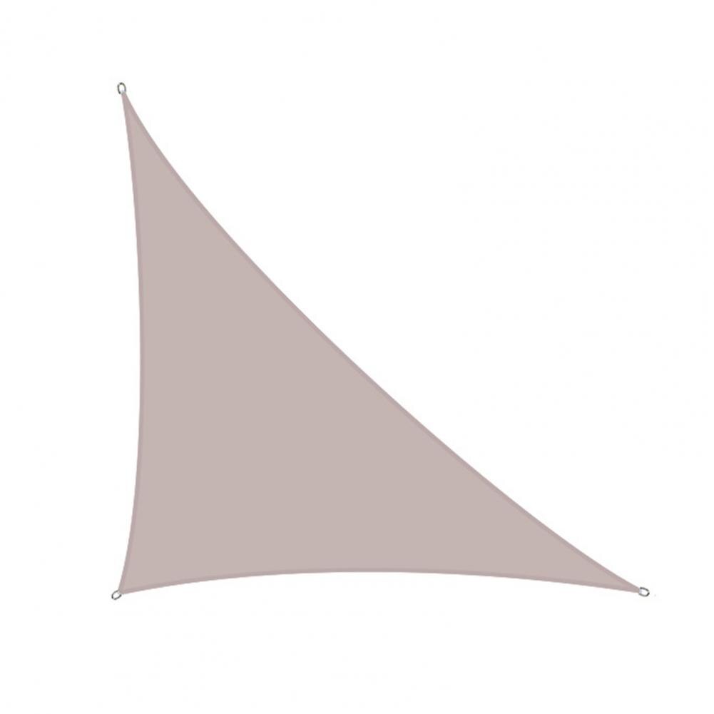 Right angle sunshade waterproof wear-resistant sun sail canopy dustproof garden terrace pool uv block canopy for outdoor use: Khaki