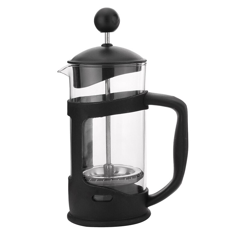 Prensa Francesa de vidrio resistente al calor, prensa de café, filtro de té, émbolo, cafetera, accesorios de café para el hogar, 350ml