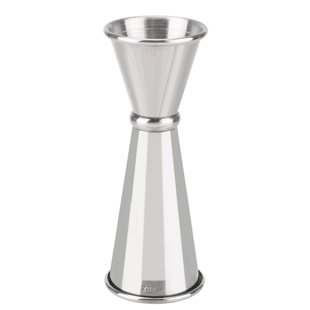 Taza medidora Mojito, 1oz/2oz, taza medidora de doble cara, barra de cóctel, rompecabezas de acero inoxidable con japonés, herramientas de barra de Jigger