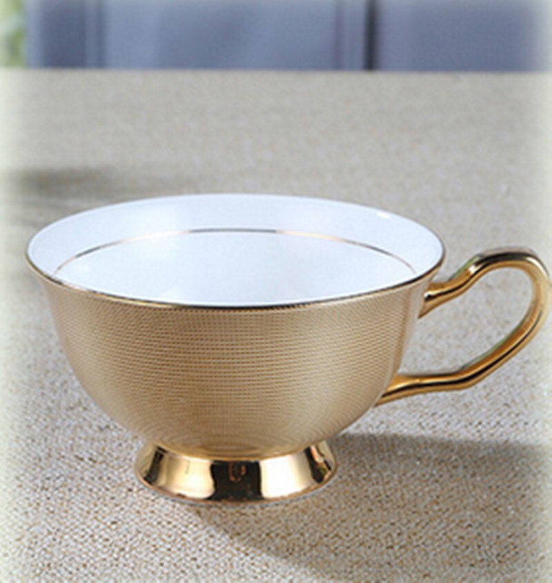 European royal mug bone china gold coffee cup and saucer keramisk te krus brett sett avansert porselen krus drinkware for