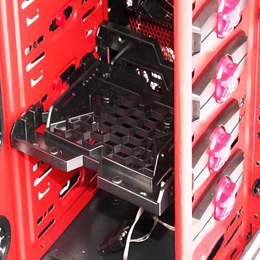 Durable 2.5 pouces à 3.5 pouces SSD disque dur plateau Caddy boîtier adaptateur ventilateur de refroidissement support