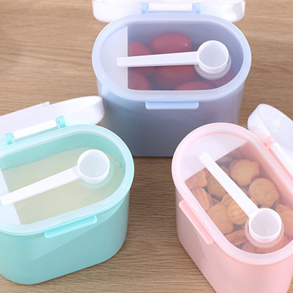 Baby Melkpoeder Container Baby Formule Dispenser Draagbare Stapelbaar Snacks Opbergdoos