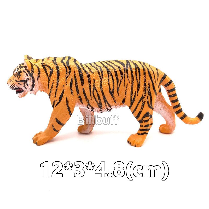 Simulation Wilden Ebene Weiß Tiger Tigerin Männlichen Tiger Modell Aktion-figuren Figuren Sammlung FrüHenne Bildung Spielzeug für freundlicher: Tiger Zahlen d