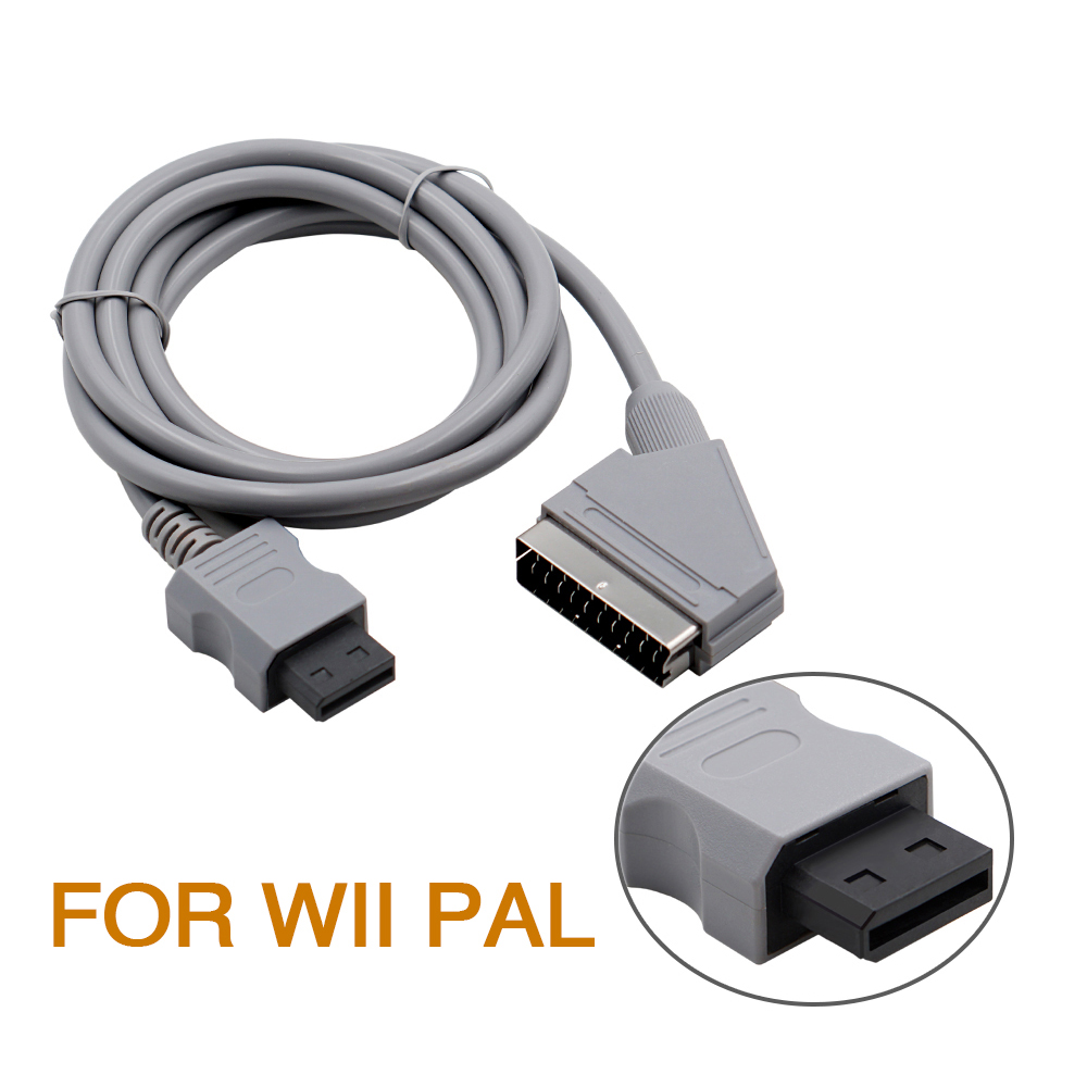 1.8m RGB Scart Cable for PS2/PS1/PS3/SEGA Mega Drive1/MD2/DC Dreamcast/Saturn/XBOX/XBOX 360 Retro Video Game Consoels