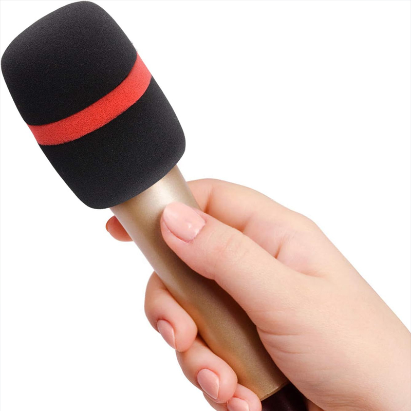 Microfoon Sponzen Mouw Anti-Rolling Mic Bescherming Ring Staaf Siliconen Draadloze Handheld Houder voor Microfoon KTV DJ Apparaat