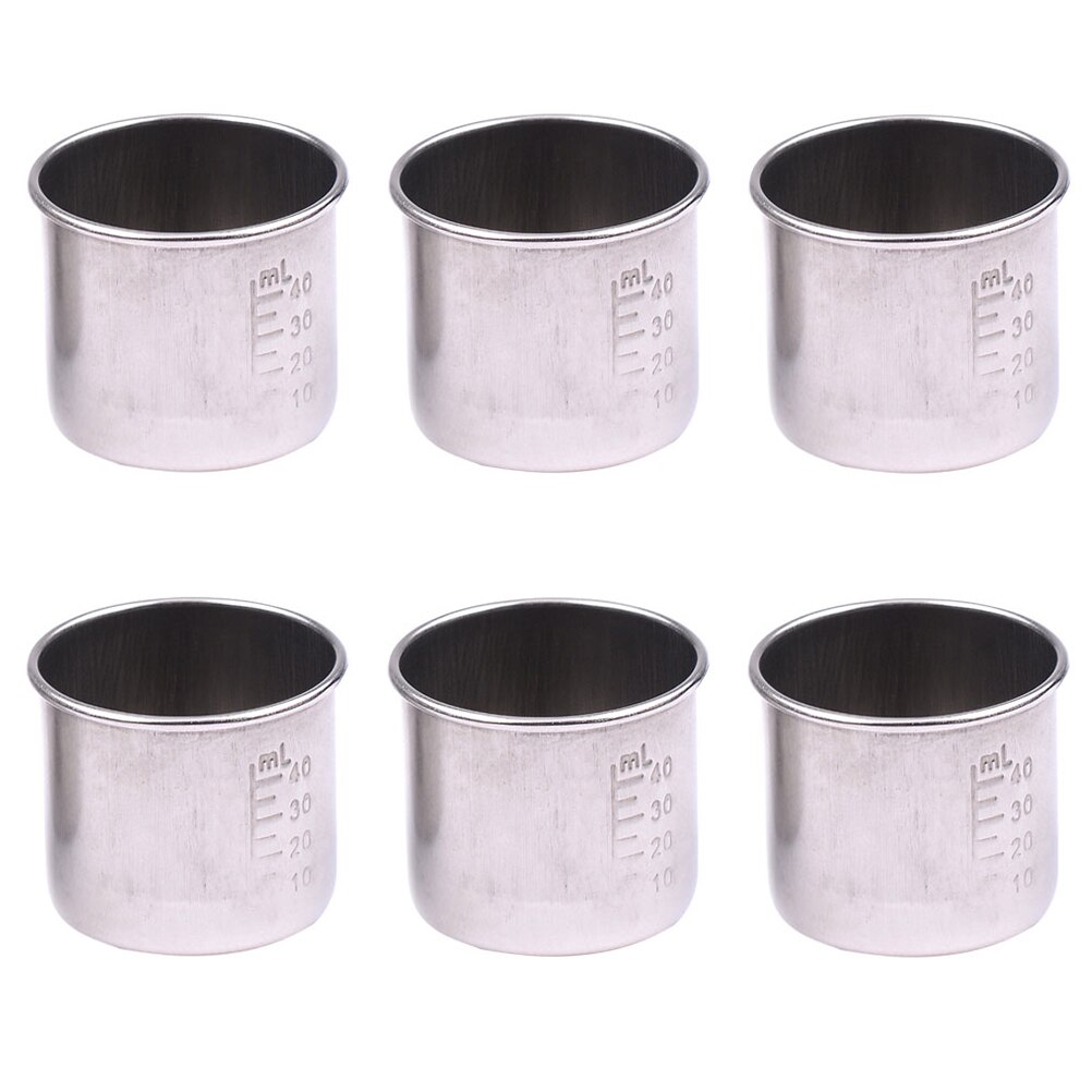 6pcs Graduation Cups Medicine Cup Medication Cup Measuring Cylinder Measuring Cup for Clinic Home