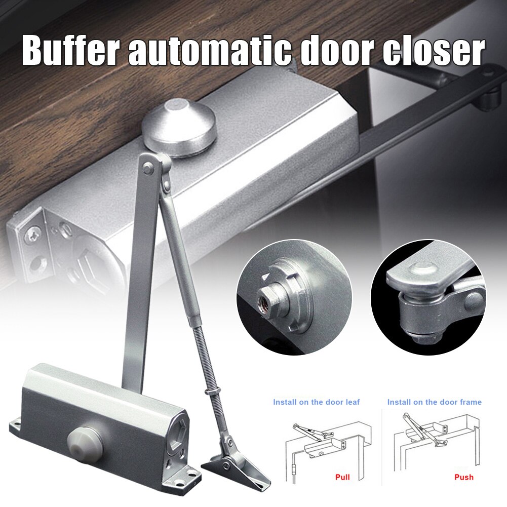 Langsam Schließen Hydraulisch Betrieben Automatische Tür Näihr Hohe Leistung Einfach Installieren für Heimat Sekretariat Wohn Zubehör