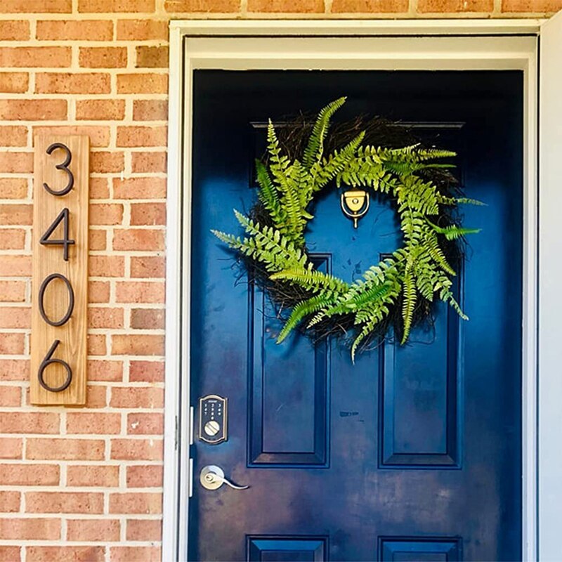 Stainless Steel Floating House Numbers, Metal House Numbers For Outside Modern, Garden Door Mailbox Decor Numbers