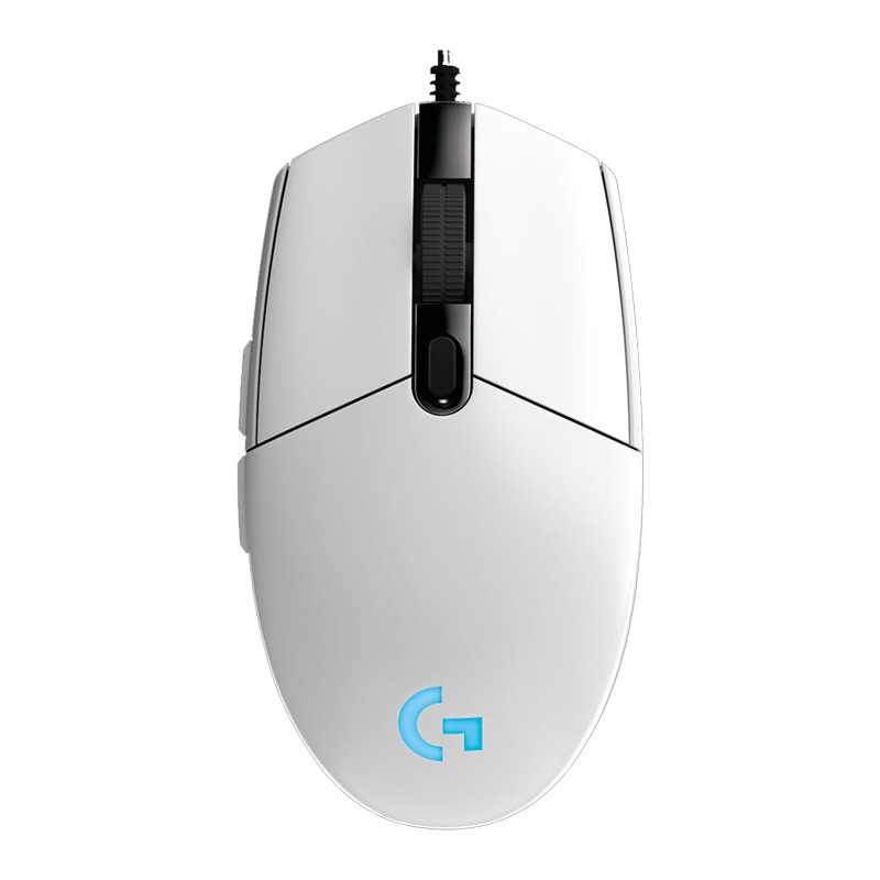 Logitech G102 LIGHTSPEED Gaming Mouse 8000 DPI Wired Mouse Laptop Accessories No Driver Version Cannot link to G HUB: WHITE