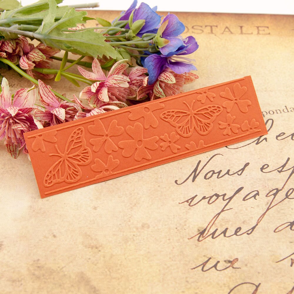 Plastic Embossing Folder For Scrapbooking DIY Photo Album Card EM203