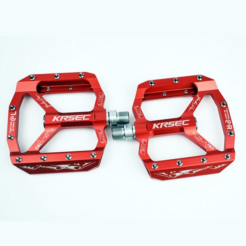 KRSEC 1 Pair Bike Pedals Ultralight Aluminum Alloy CNC Mtb DH XC Mountain Bicycle Pedals