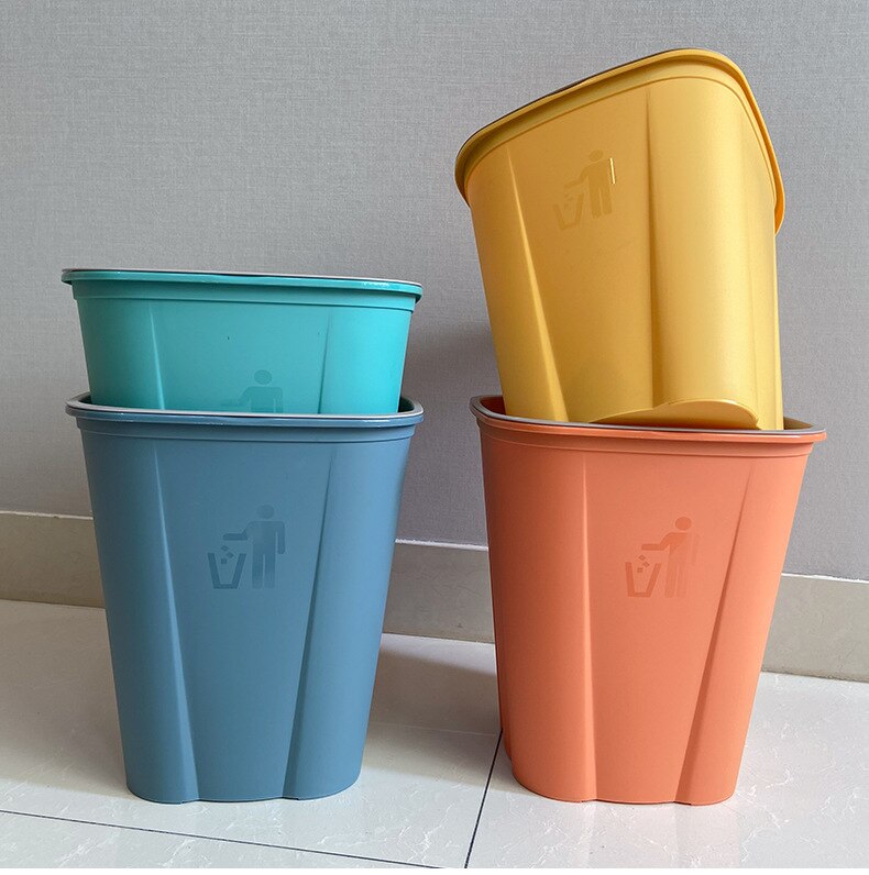 Big Recycling Trash Can Garbage Bin Storage In The Kitchen Cabinets Dumpster Dustbin Bathroom Garden Comaster for Home Sorting