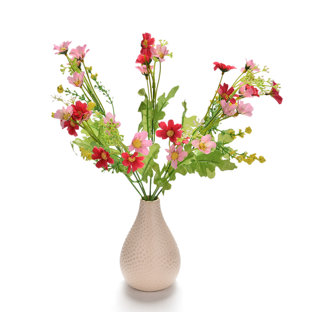 Til diy mikro landskab have potteplante blomster træ kasser planter dekoration tilbehør model dukkehus: D - rose